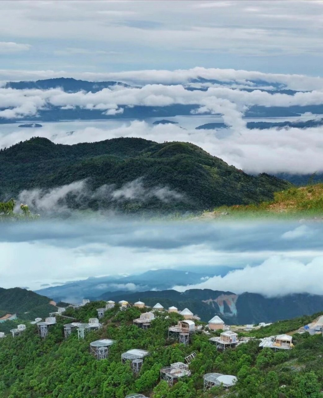 回龙山水库图片