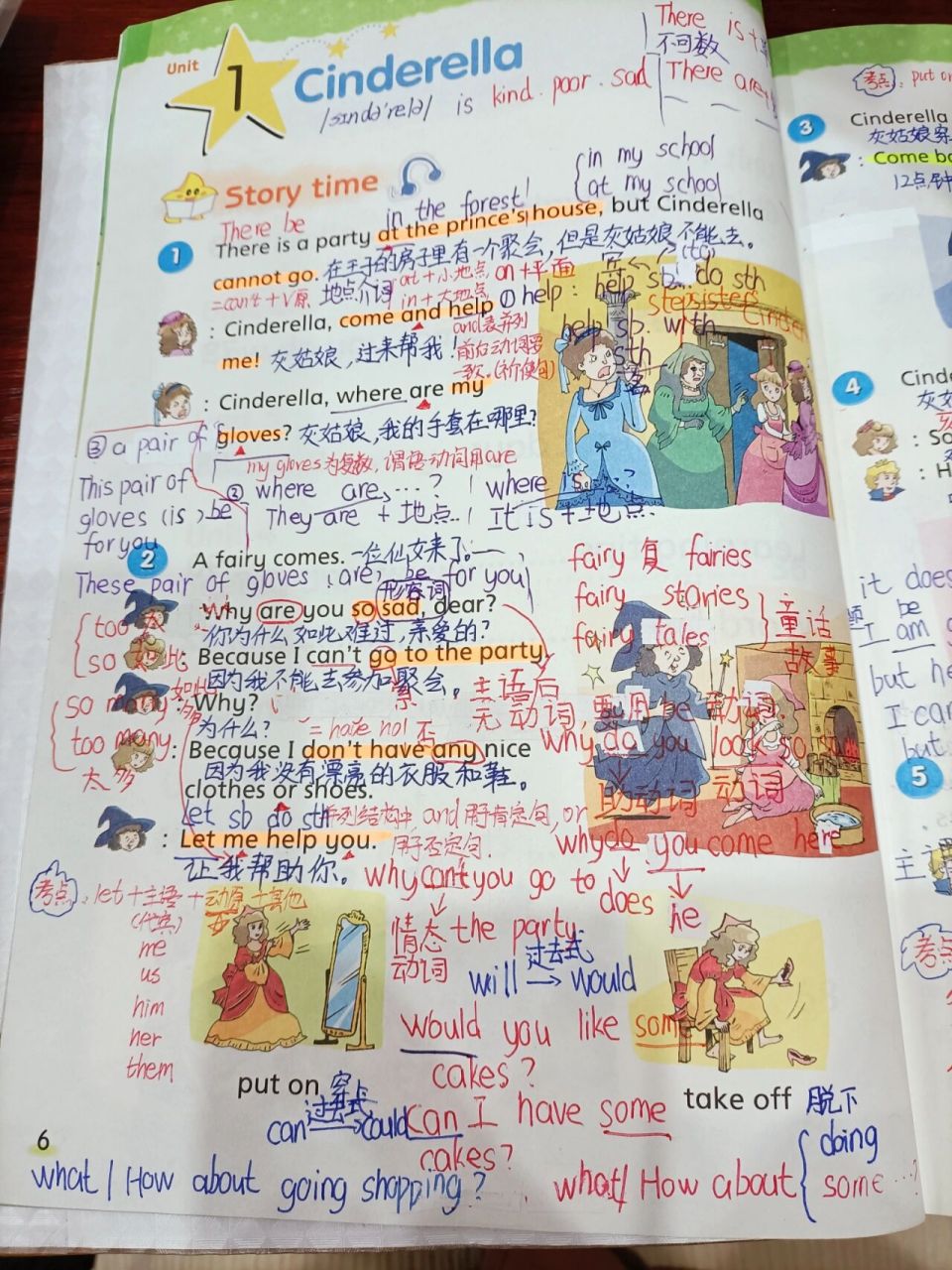 江苏译林版英语五下unit1 cinderella