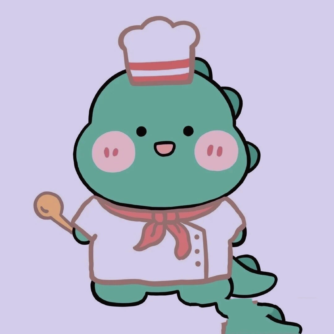 可爱小恐龙头像