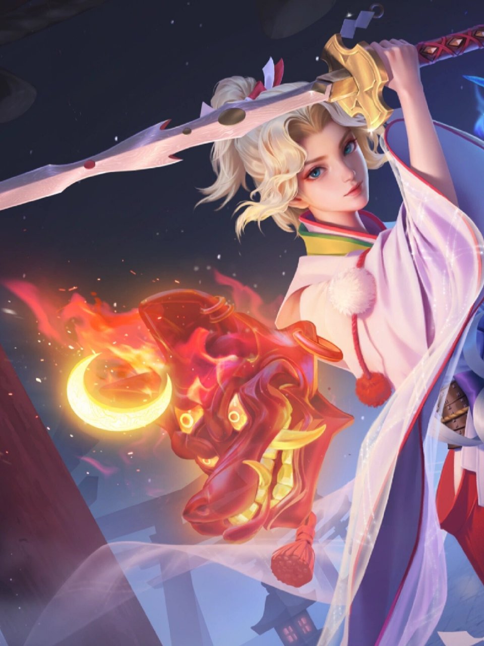 王者荣耀 夏洛特-浮生妄 高清无水印海报 少年气满满