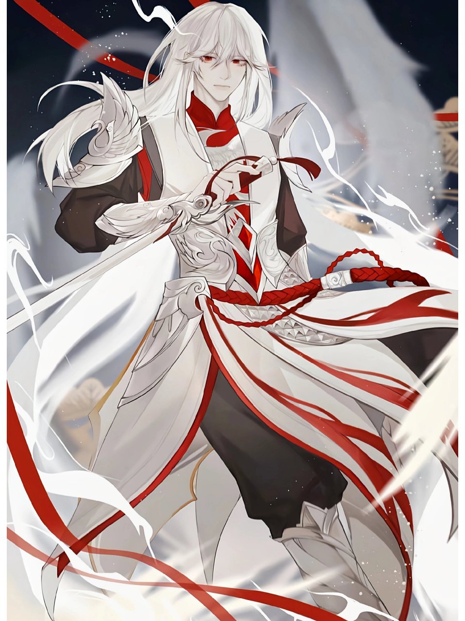 王者荣耀李白唯美头像3