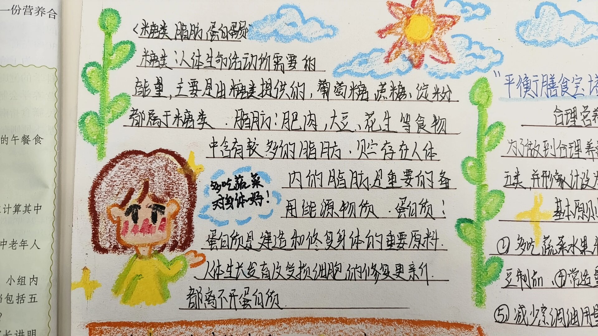 《身体健康手抄报