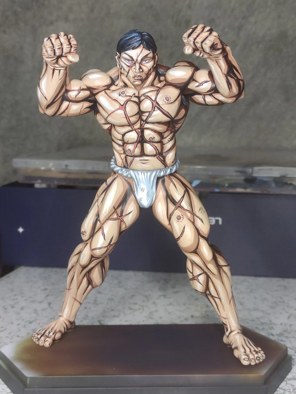 刃牙花山熏重涂 这个纹身很费眼睛