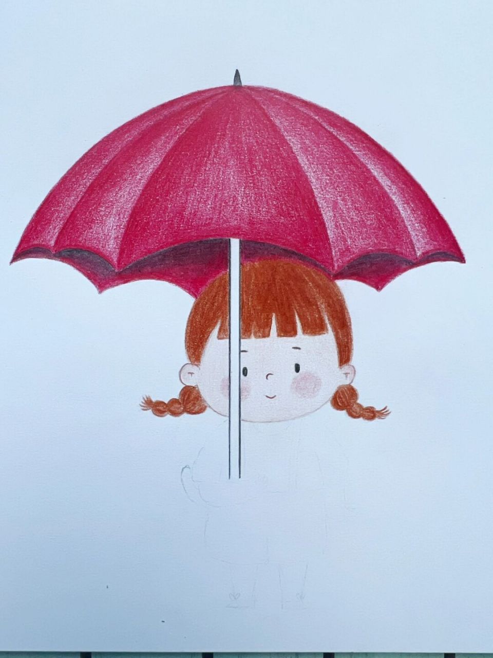 每日一画画# #简笔画# #彩铅画# #彩铅手绘# #彩铅# #创意儿童画