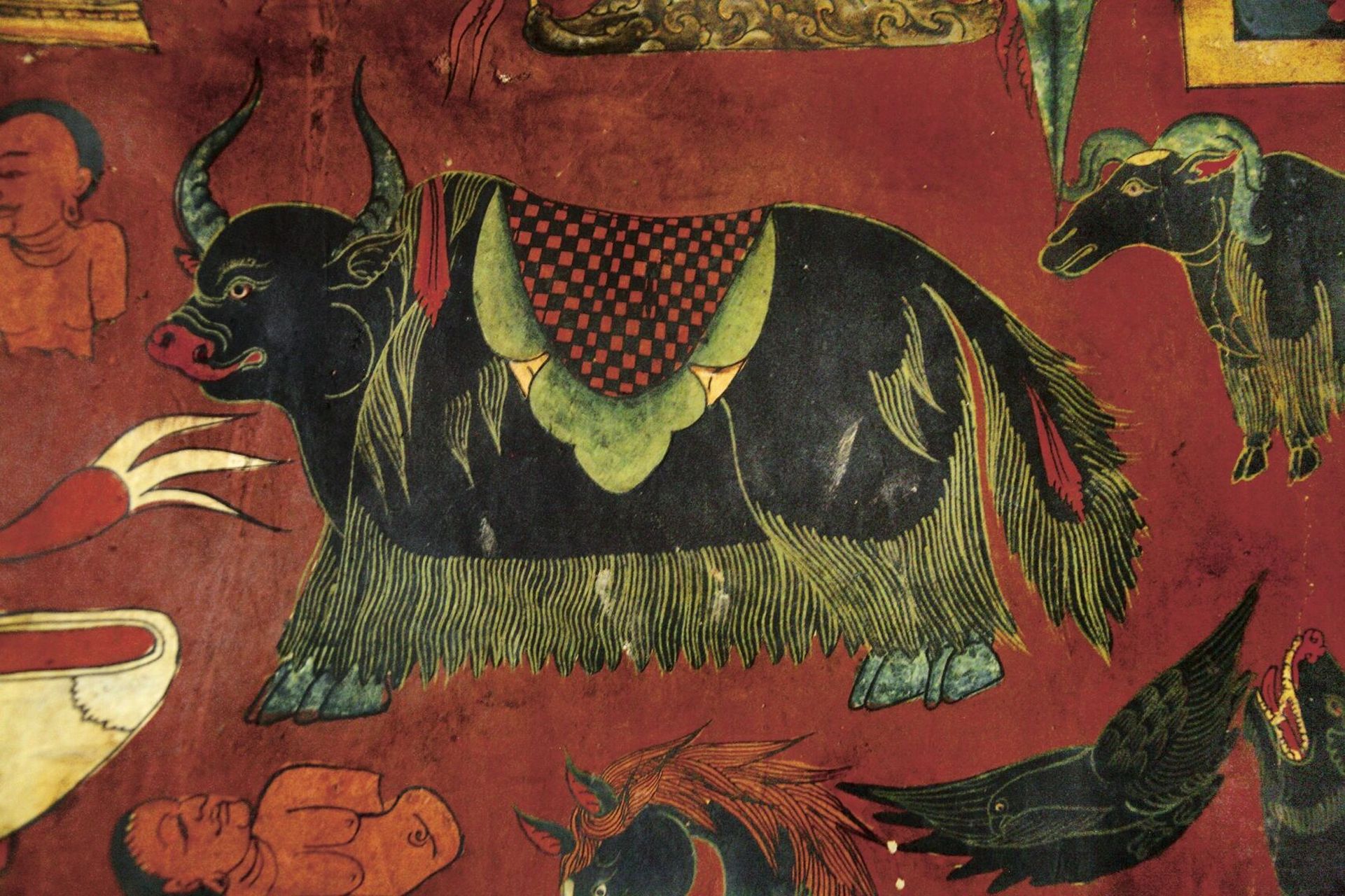 信仰,图腾与崇拜 精神的牦牛 在藏族几千年的历史长河中,牦牛从藏民族