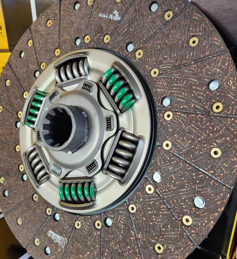 解放j6p jh6伊顿430离合器片54w加强款 加厚钢板加强弹簧 彻底解决断