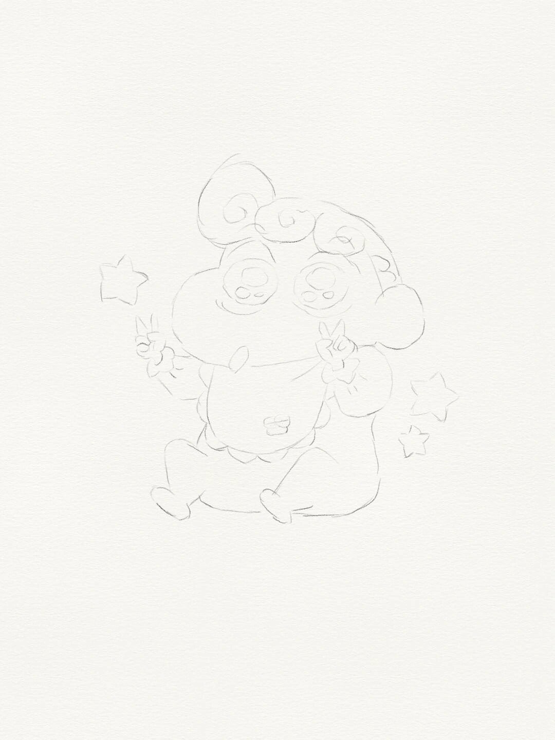 蜡笔小新(含步骤