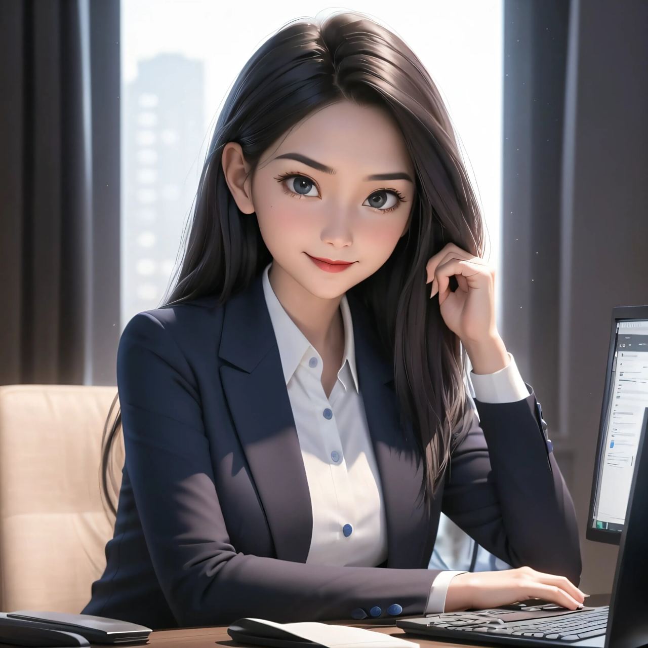 职场人必备女生头像