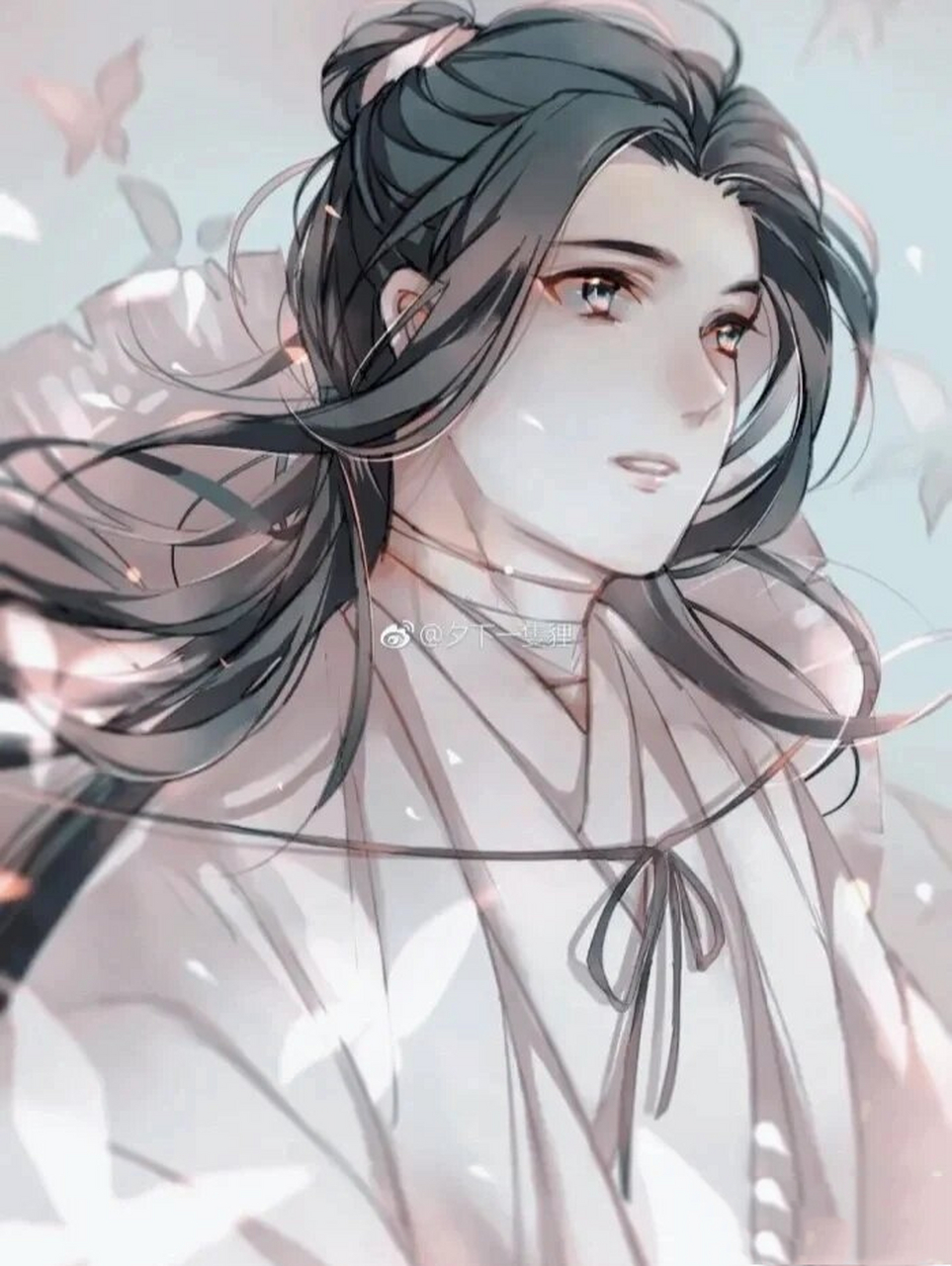 谢怜美照 怜怜好温柔,我好爱! 侵权删#谢怜##天官赐福# #花城