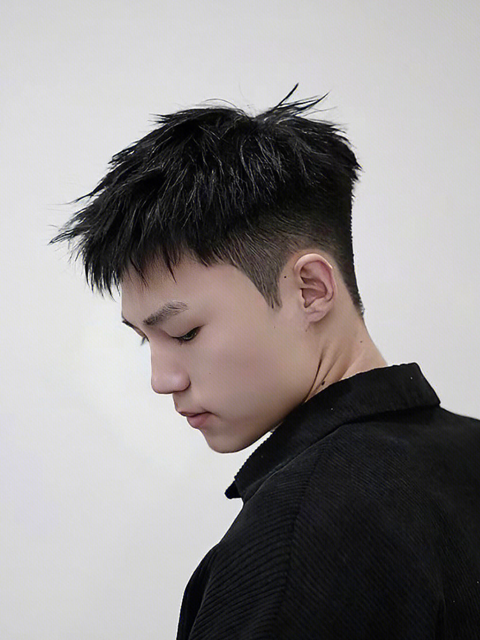 暖男发型~碎盖头 都说渣男锡纸烫哈哈哈 男士发型钢夹烫造型烫 今天!