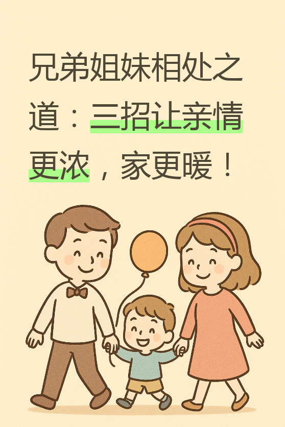 兄妹间的相处模式