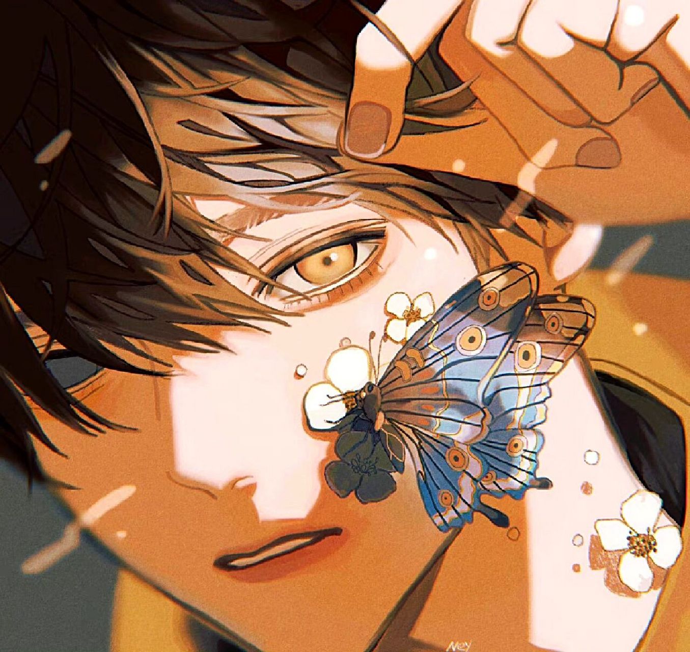 动漫男生   #   画师:ney twi:cognacbear 676767