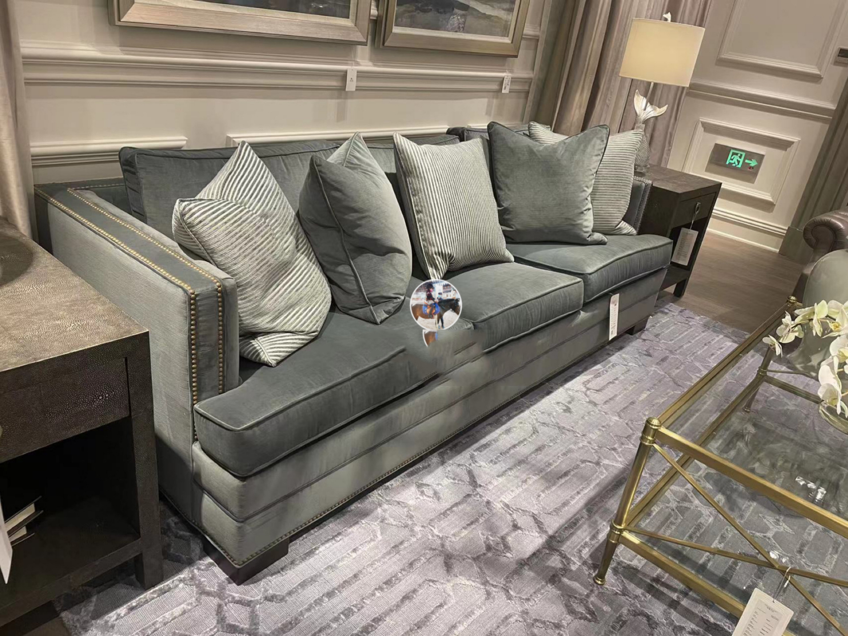 2023年2月美克美家三人沙发(3.5折) 3.