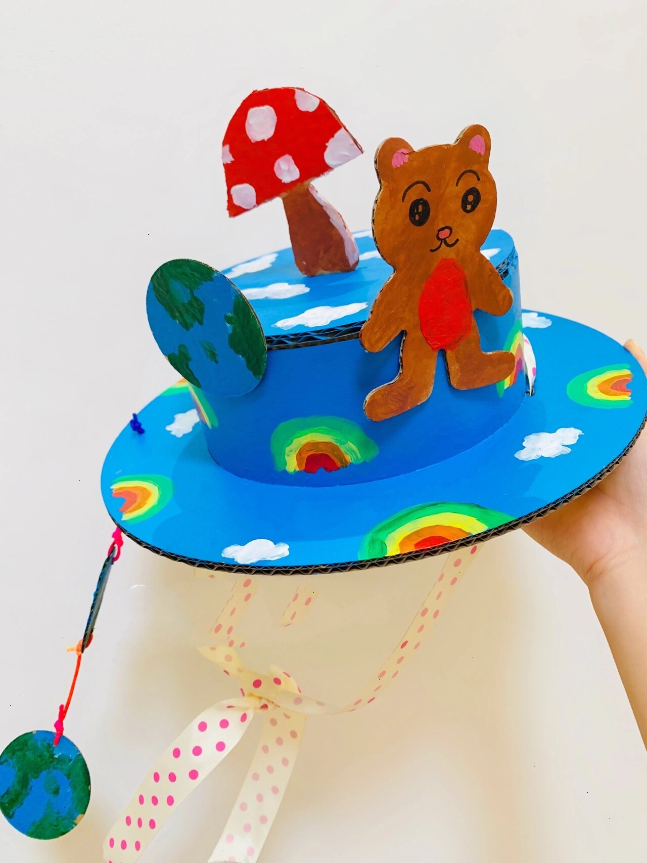 简易diy小学生幼儿园儿童创意手工帽子