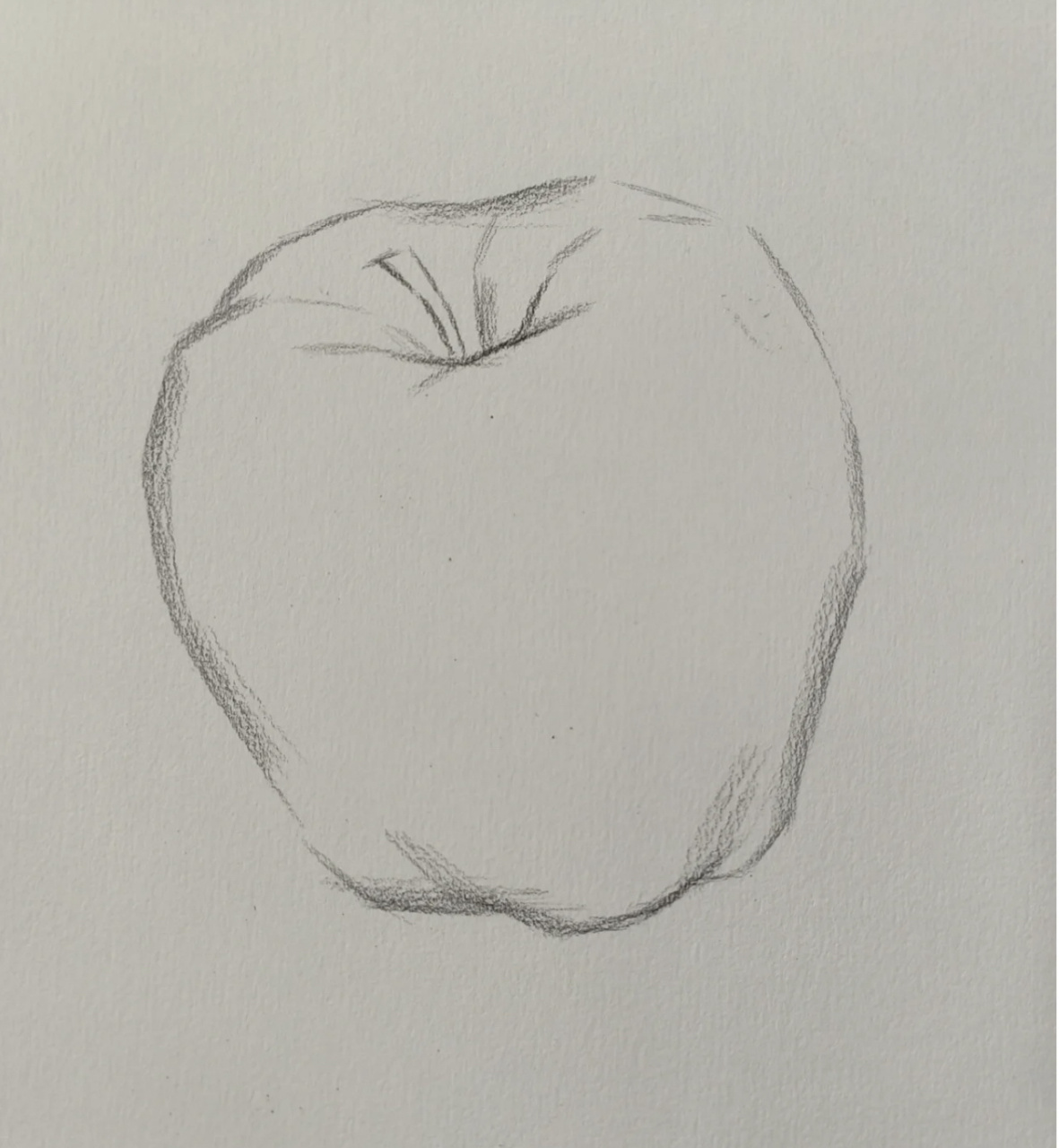 静物素描水果96