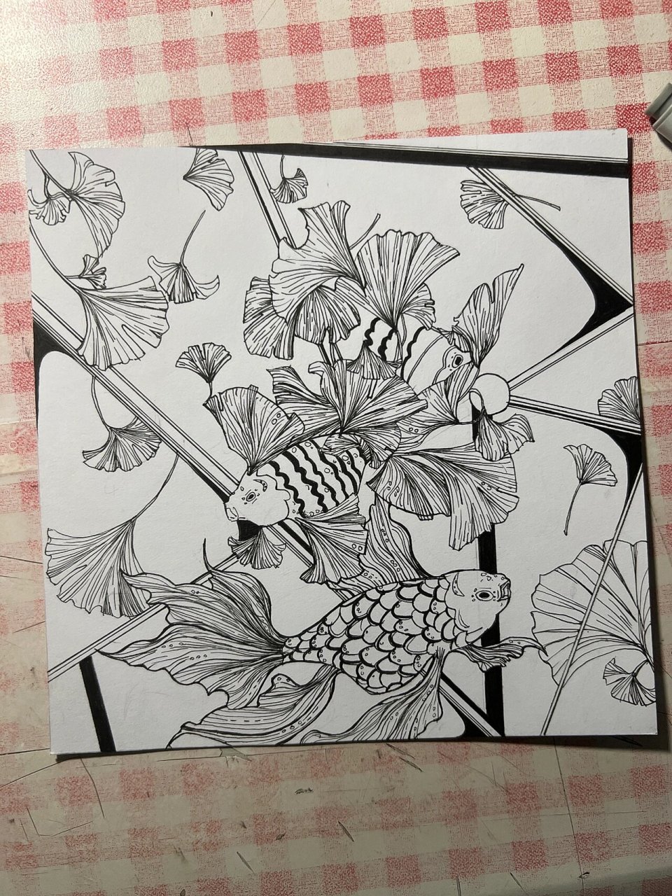 大一平面构成作业(肌理)细节展示 渐变,突变,放射,线的表达方式,点的