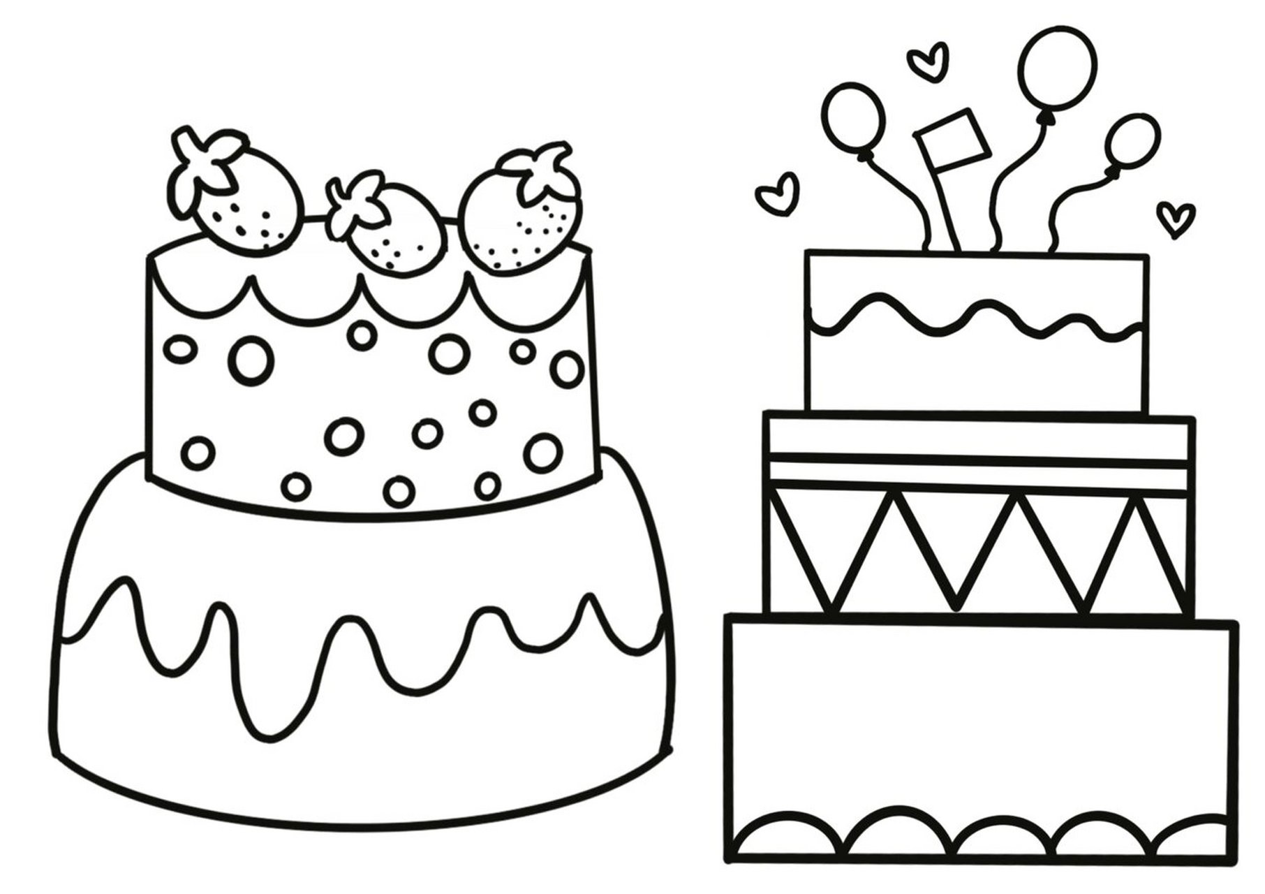 幼儿园涂色 |可打印素材 分享幼儿园美术96 幼儿园美术素材分享