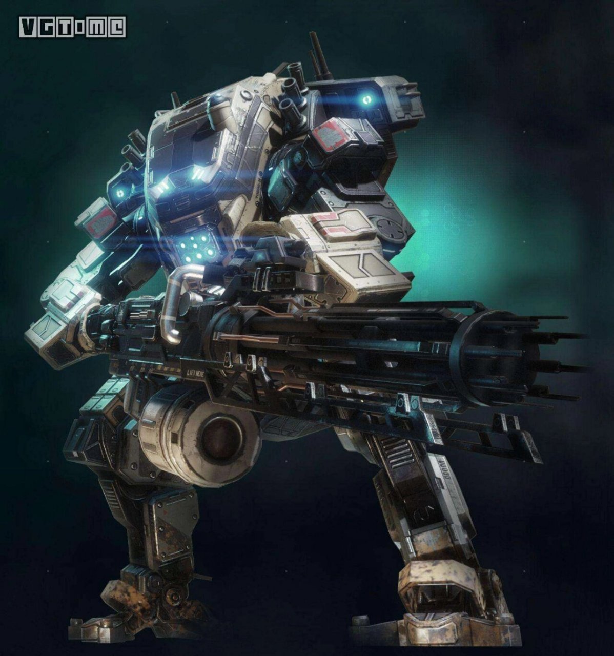 各个泰坦 野兽泰坦找不到,只能拿bt7274拿的野兽武器代替,请谅解.