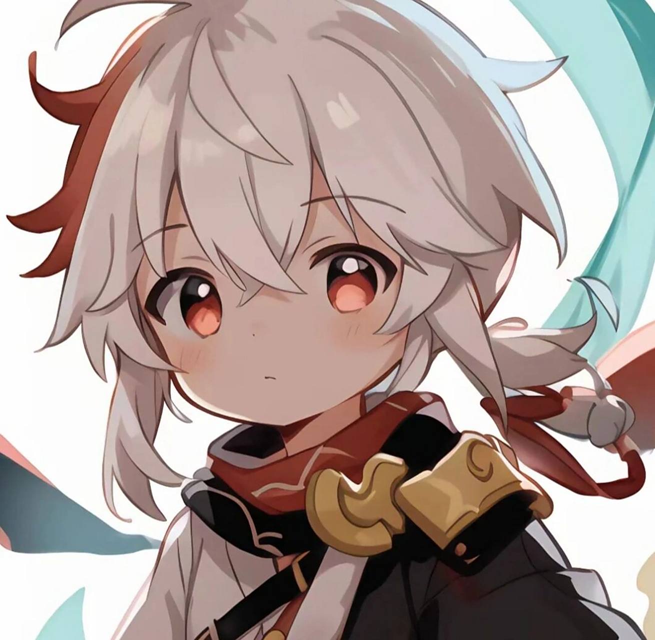 原神枫原万叶头像壁纸』万叶q版可爱头像』