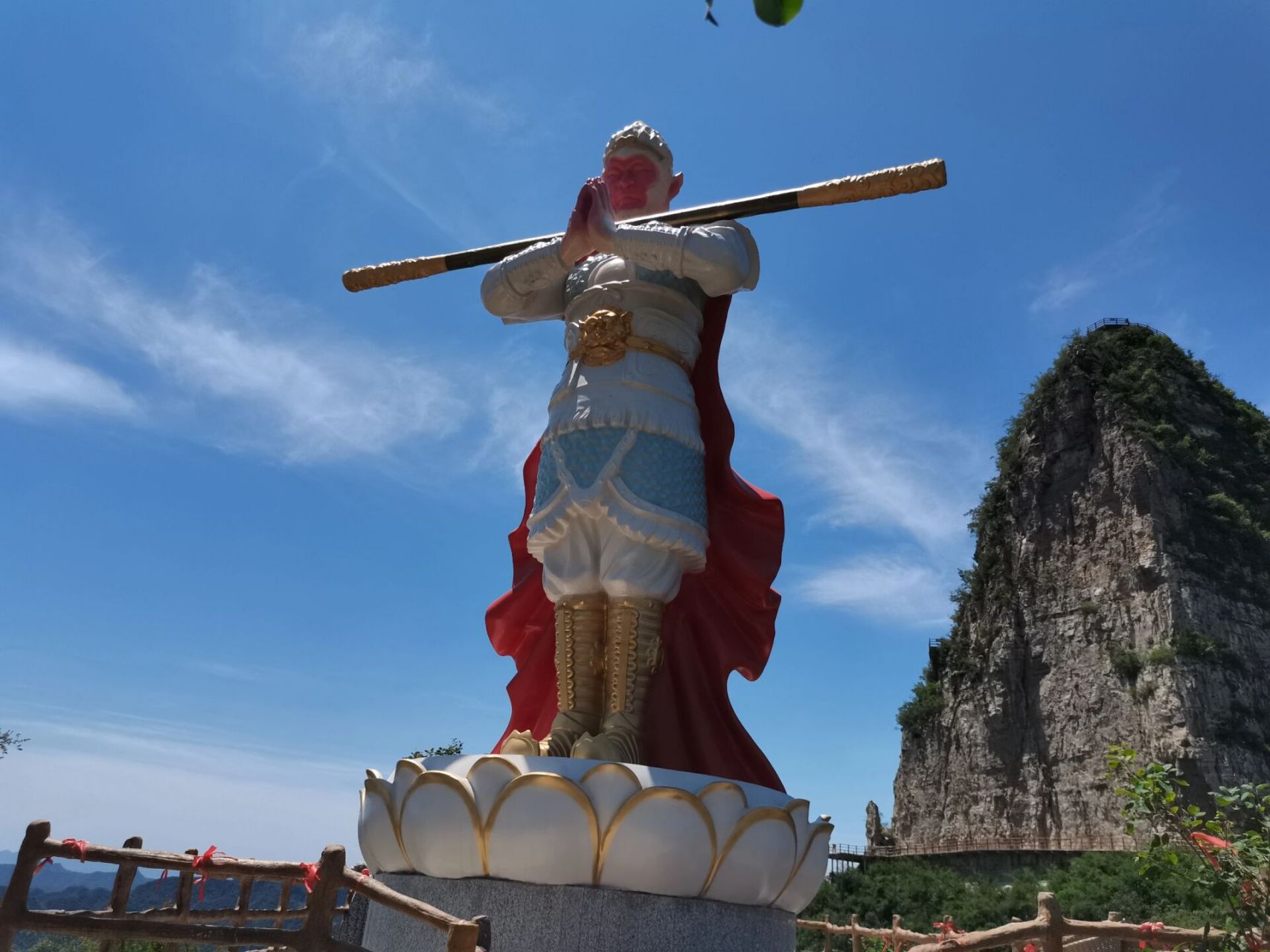 分享一周前一个人的一日游…… 太行五指山位于邯郸市涉县境内