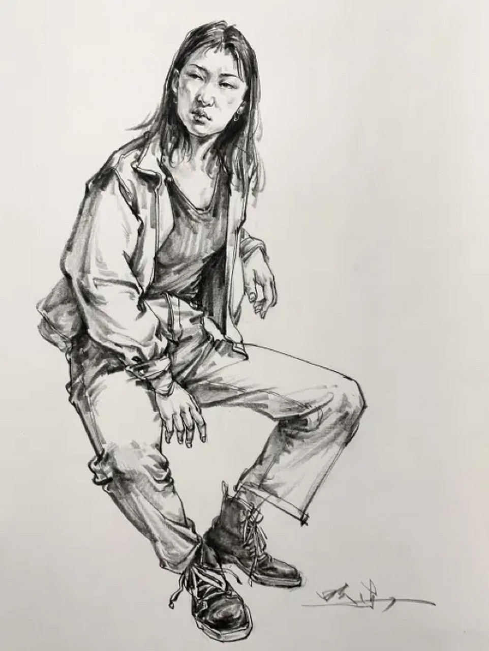 沈晓东老师简介 现任教学组长兼速写组长; 从事高考美术一线教学工作9