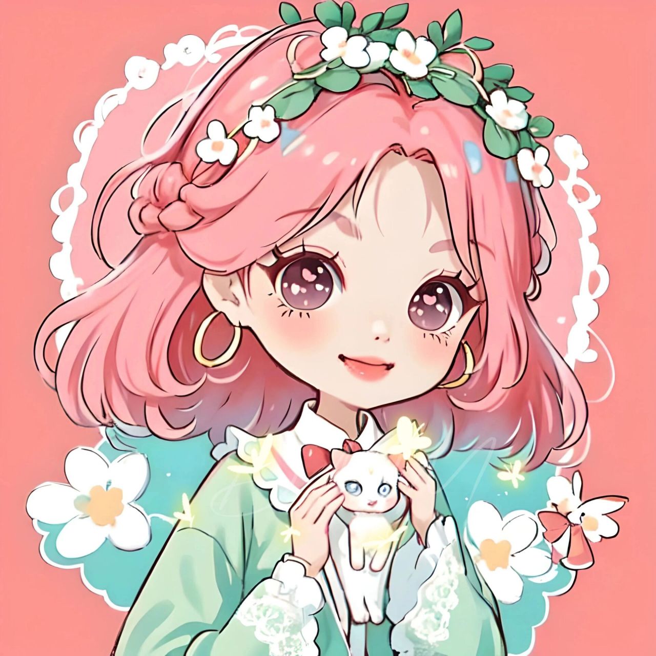 头像| 巨可爱粉色系7815卡通动漫女头