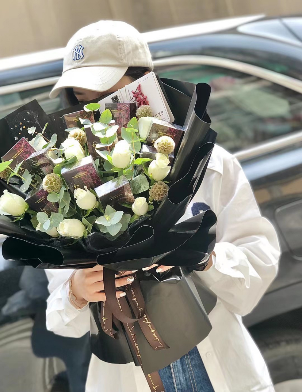 男士香烟花束98|一束花的仪式感 "给心爱的男孩送花比自己收到花更