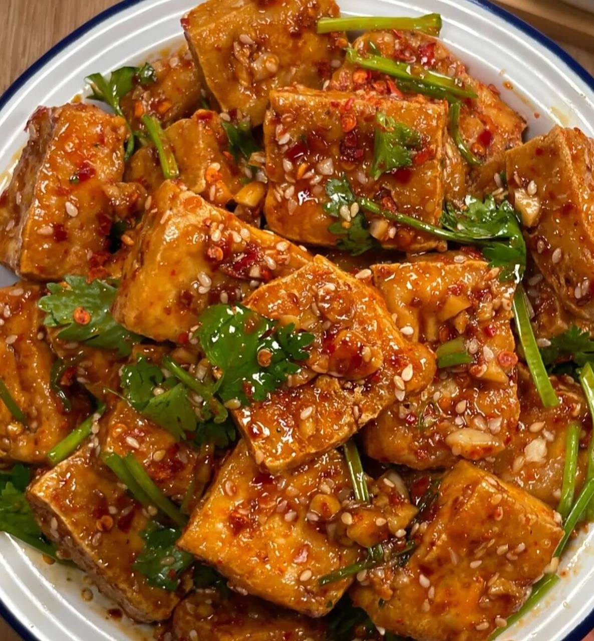 酱拌炸豆腐,超级入味91 92159215食材95 豆腐1块,蒜泥