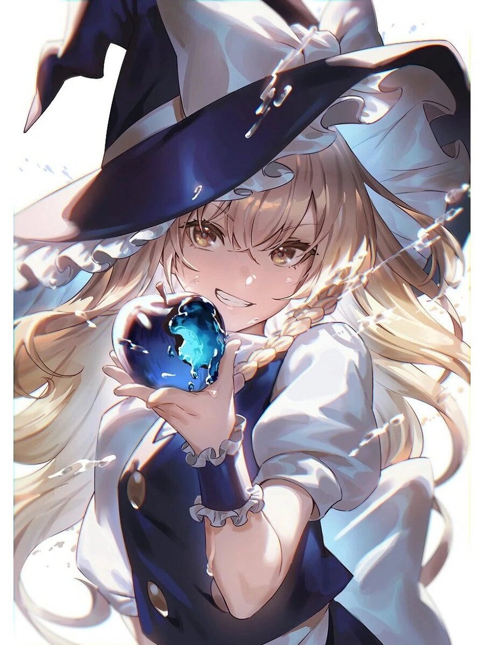 东方project登场角色科普丨雾雨魔理沙 原名:霧雨魔理沙(きりさめ ま