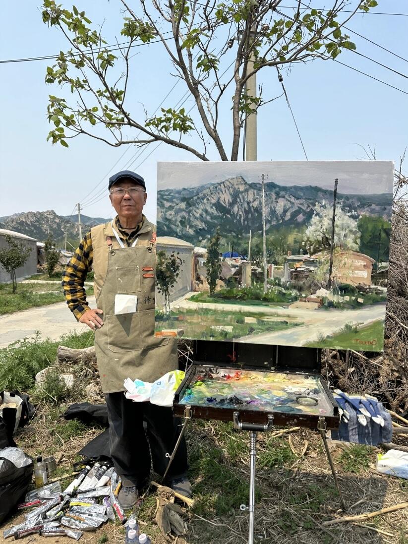 每次写生都有新的感受,也是对故土的眷恋