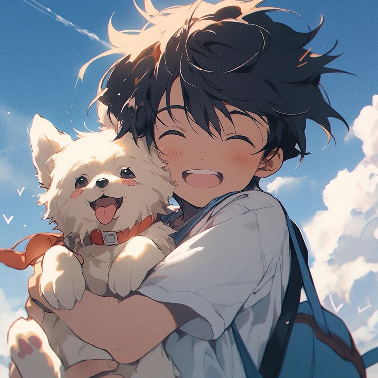 动漫头像|这么可爱的小狗,有谁能拒绝呢