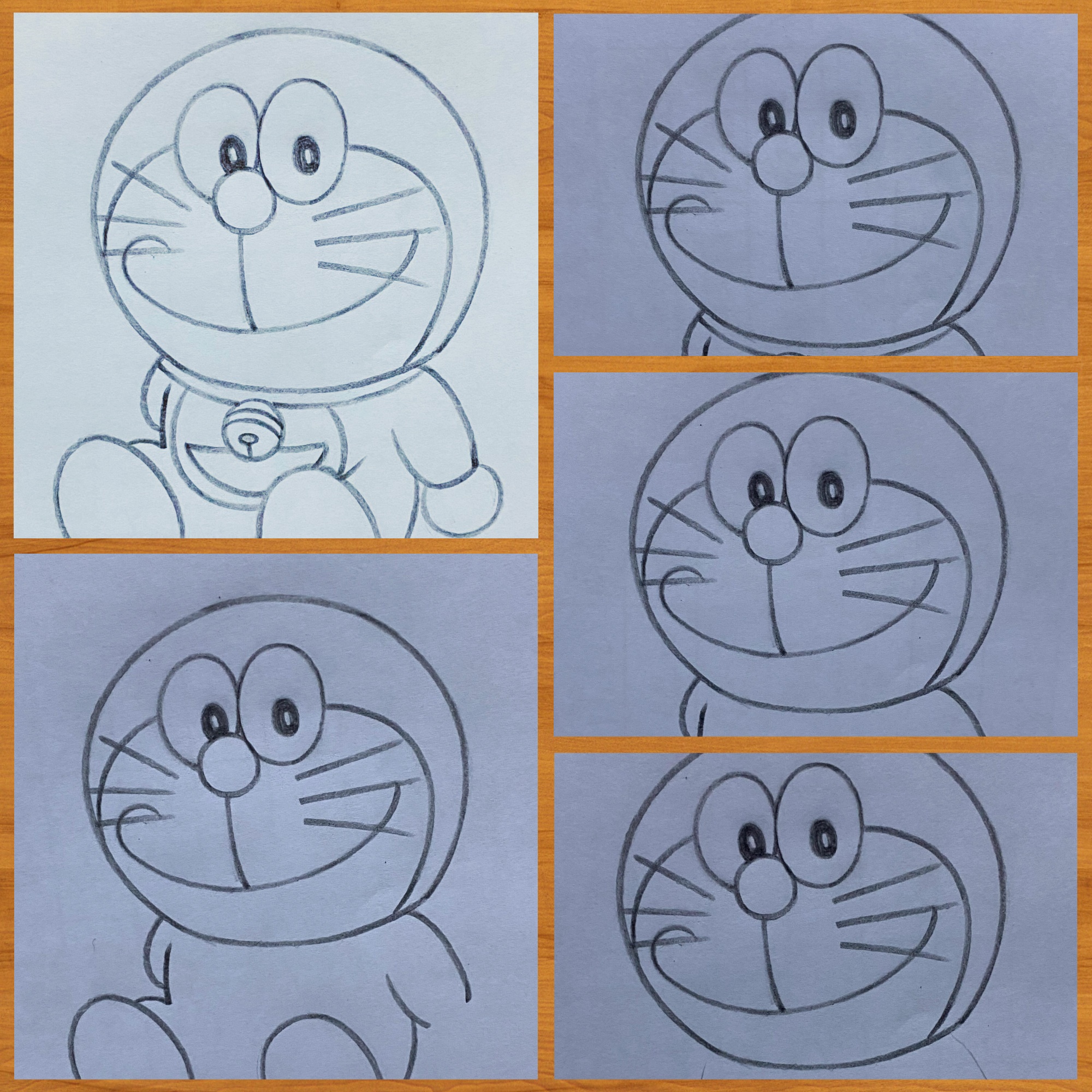 学画哆啦a梦教程