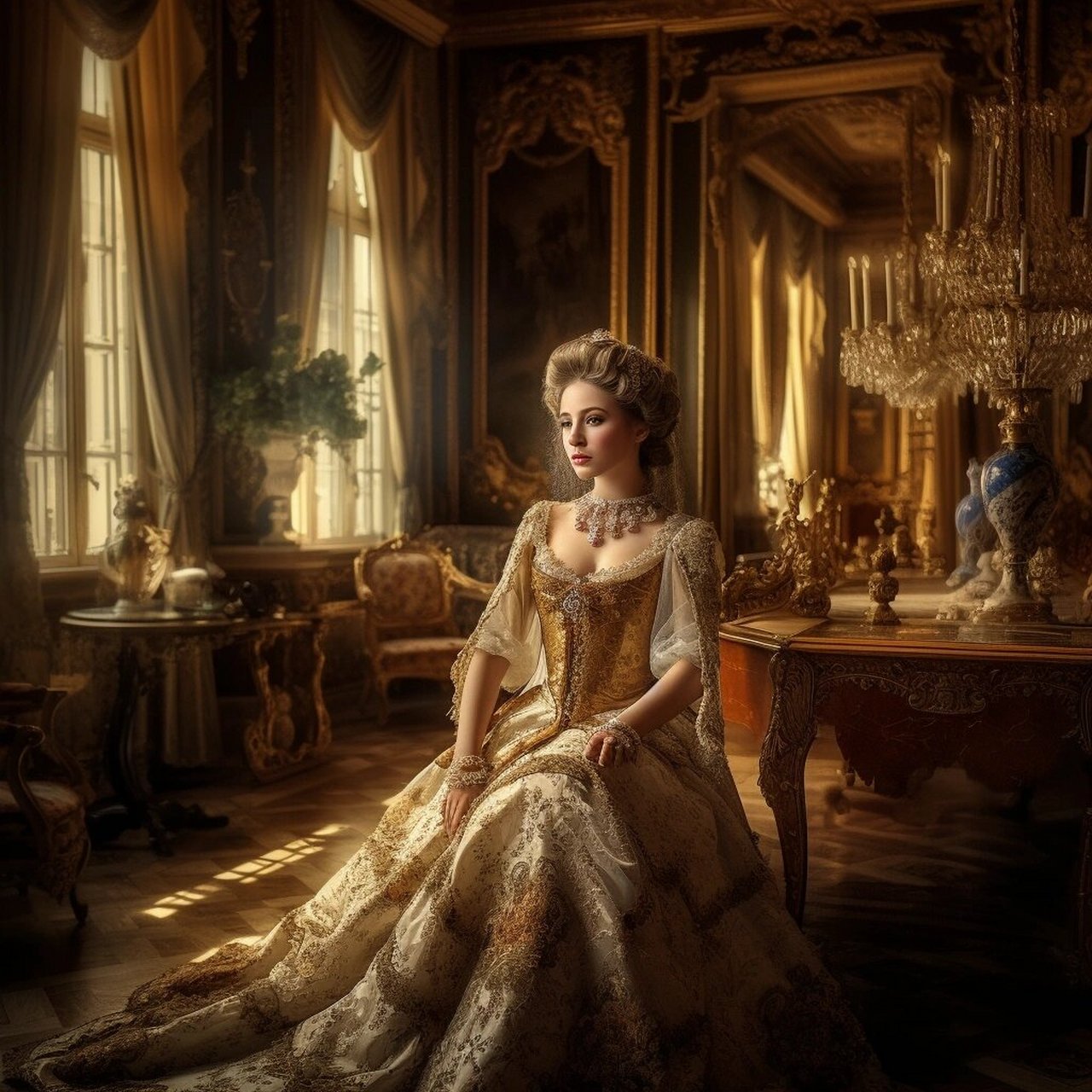 欧洲皇室服饰78贵族的审美 18到19世纪欧洲皇室女性服饰的特点可以