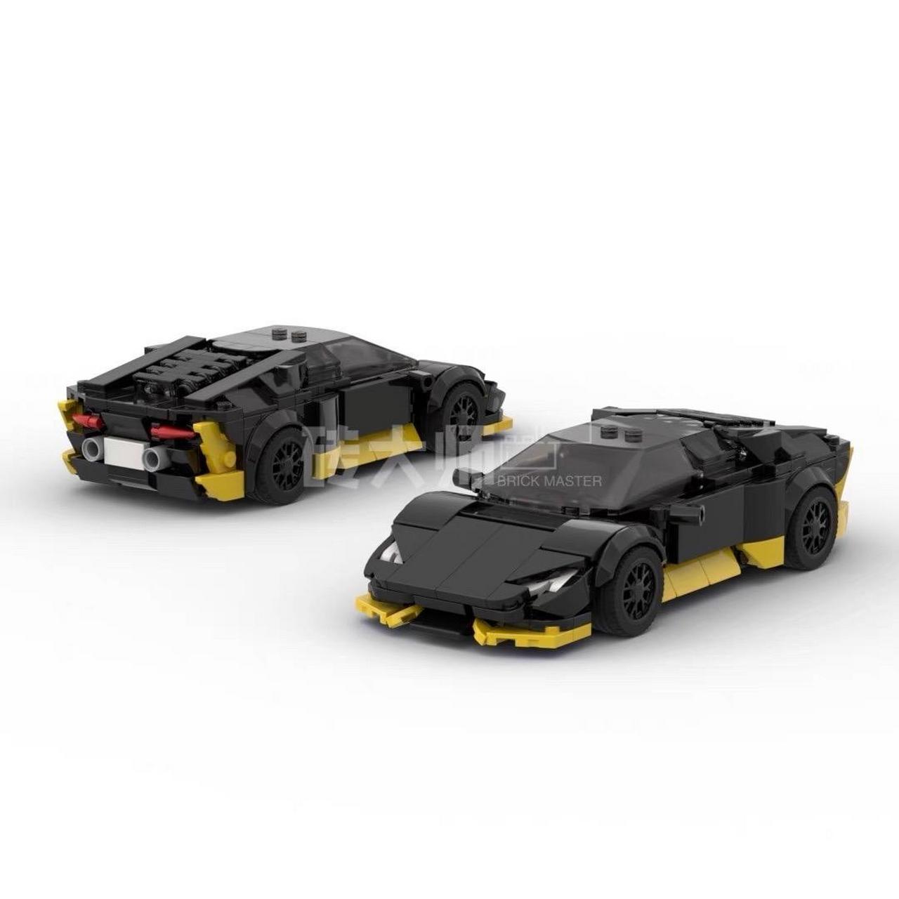 乐高积木moc,lamborghini gallardo ,aventador ,huracan (兰博基尼