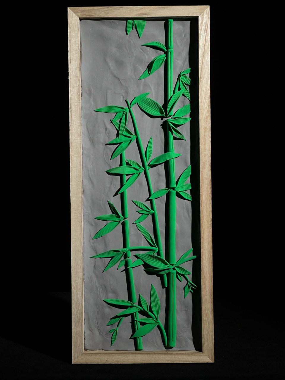 超轻粘土|花中四君子之四  97竹  清雅脱 粘土格格巫0169♀15