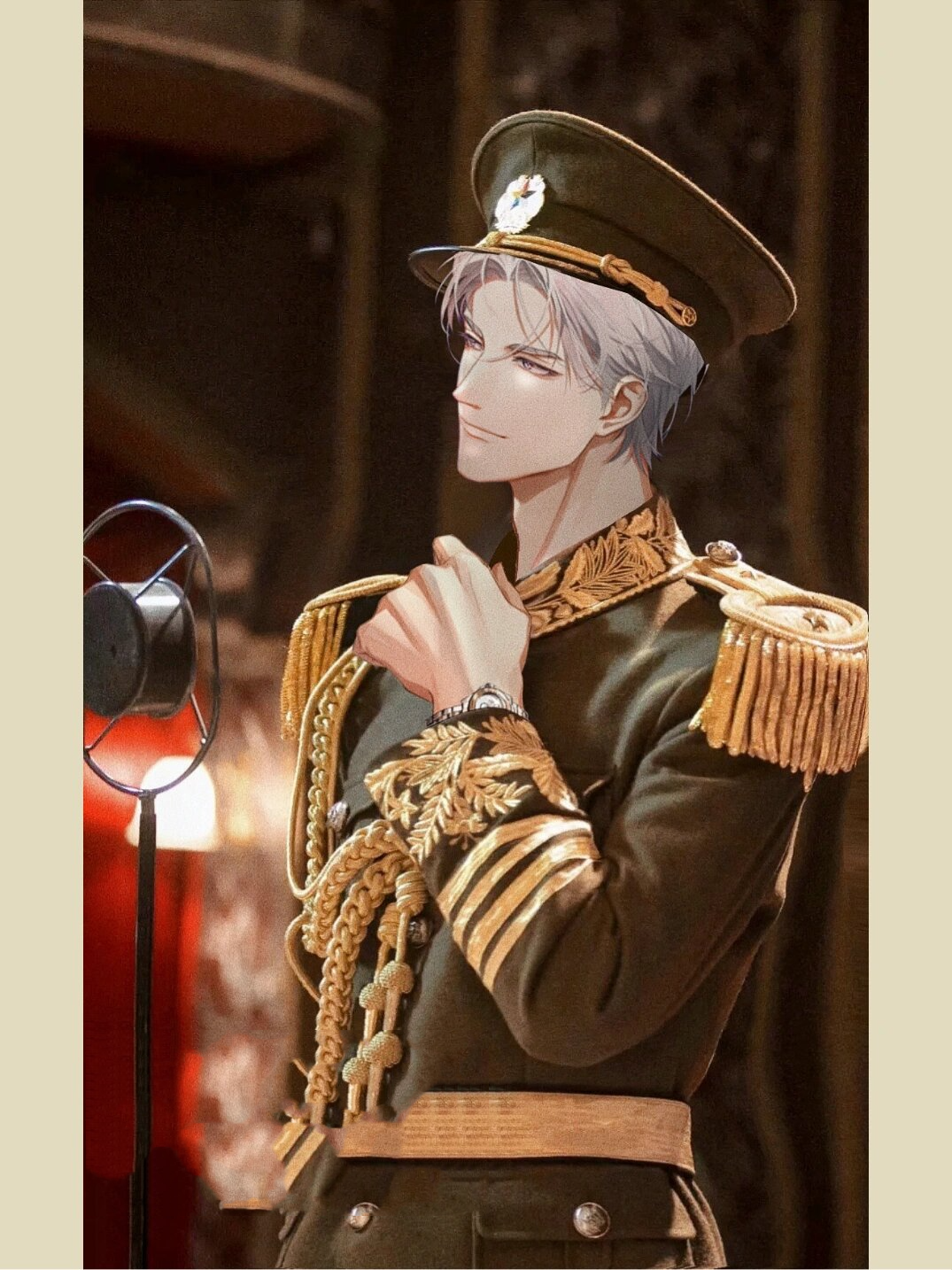 民国不得来个军装?