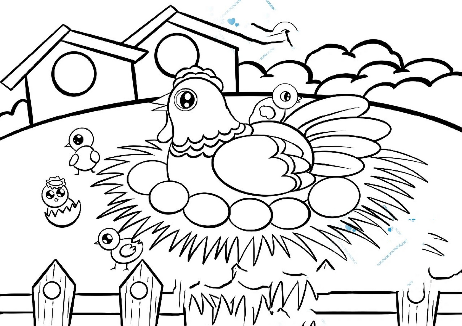 创意美术小鸡91母鸡儿童画 93关注,更新提醒中9595 93评论