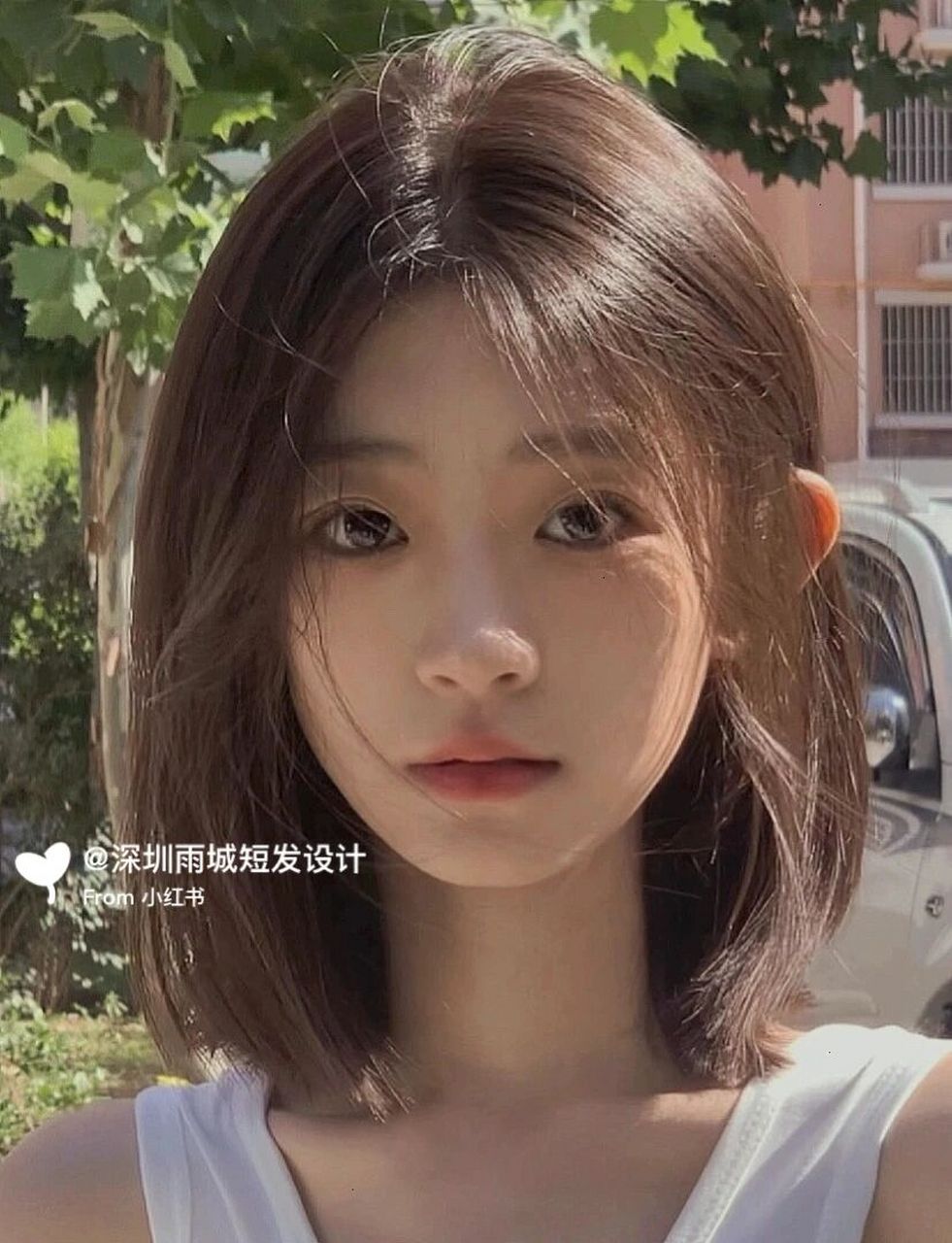 少女感齐肩"锁骨发"甜美减龄 秋季发型93 ||||||| 73 分享一款