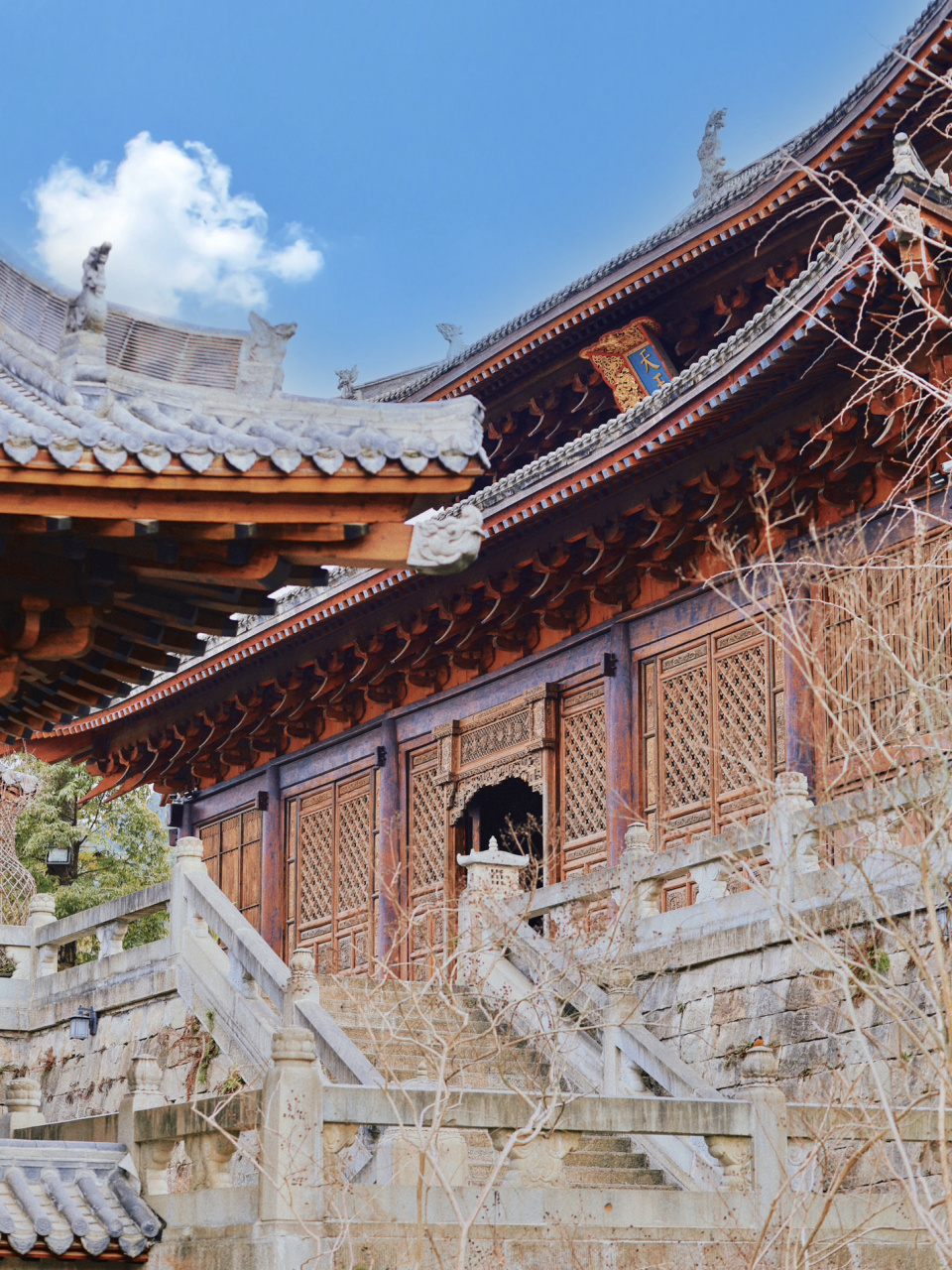 綿陽除了聖水寺 還有一個寶藏的木質古建築寺廟 那就是位於綿陽永興鎮