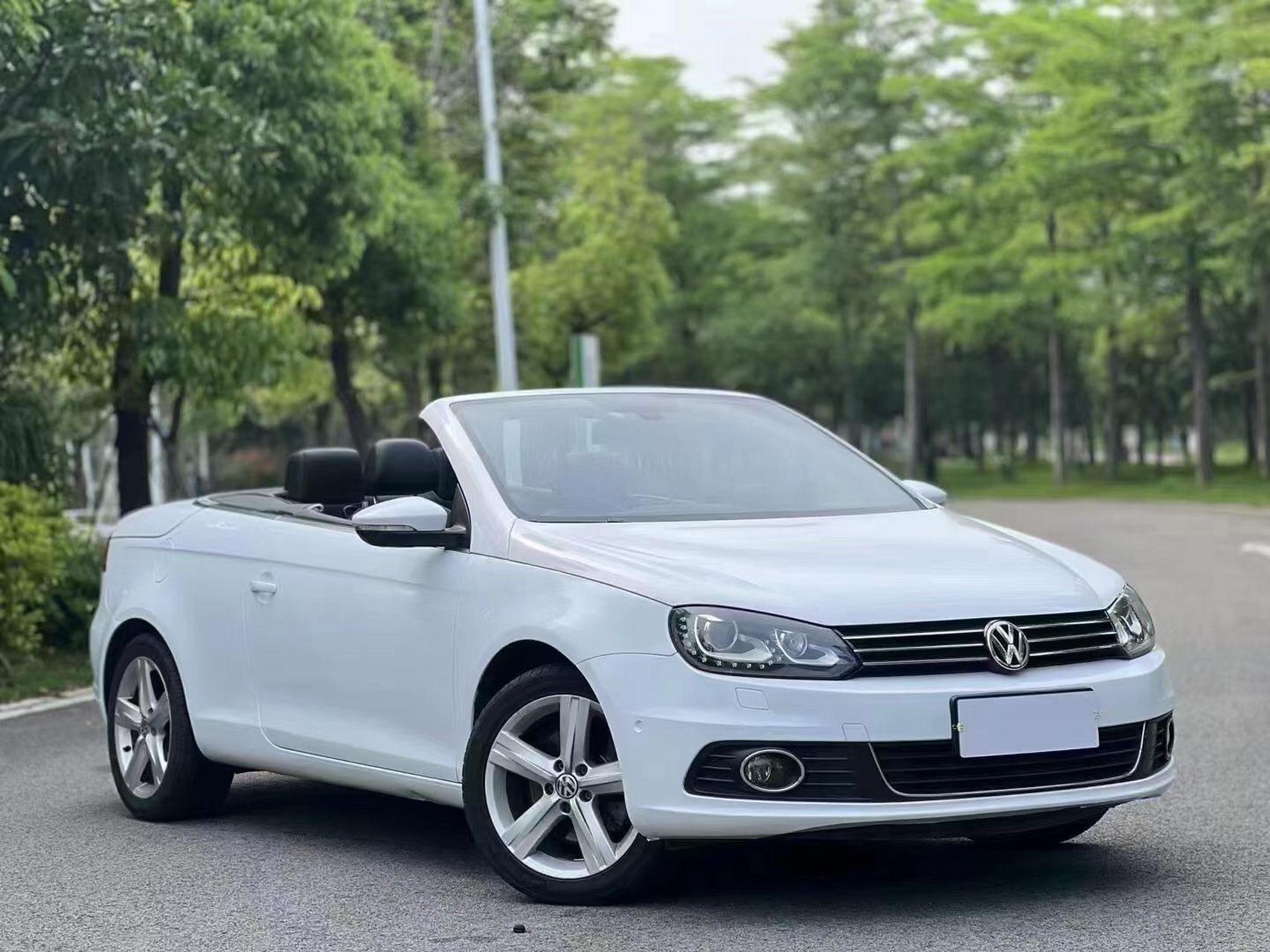 新到:12年进口大众eos硬顶敞篷跑车 2.