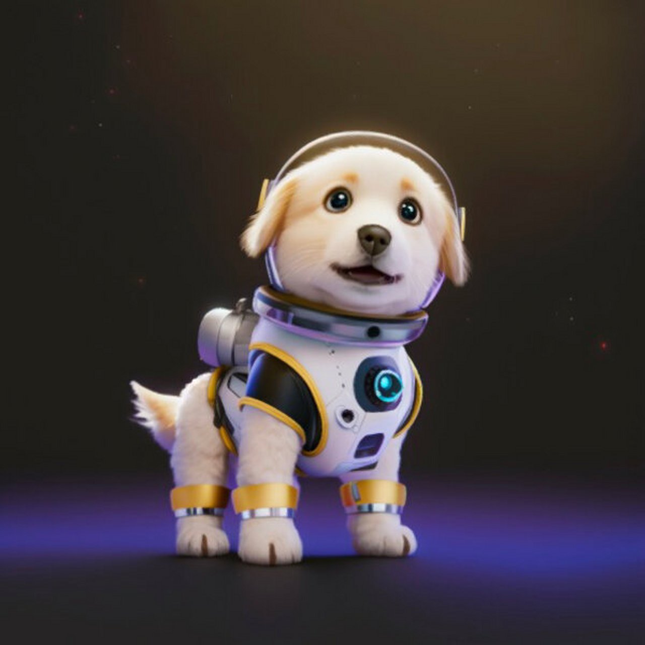 超可爱金毛宝宝头像