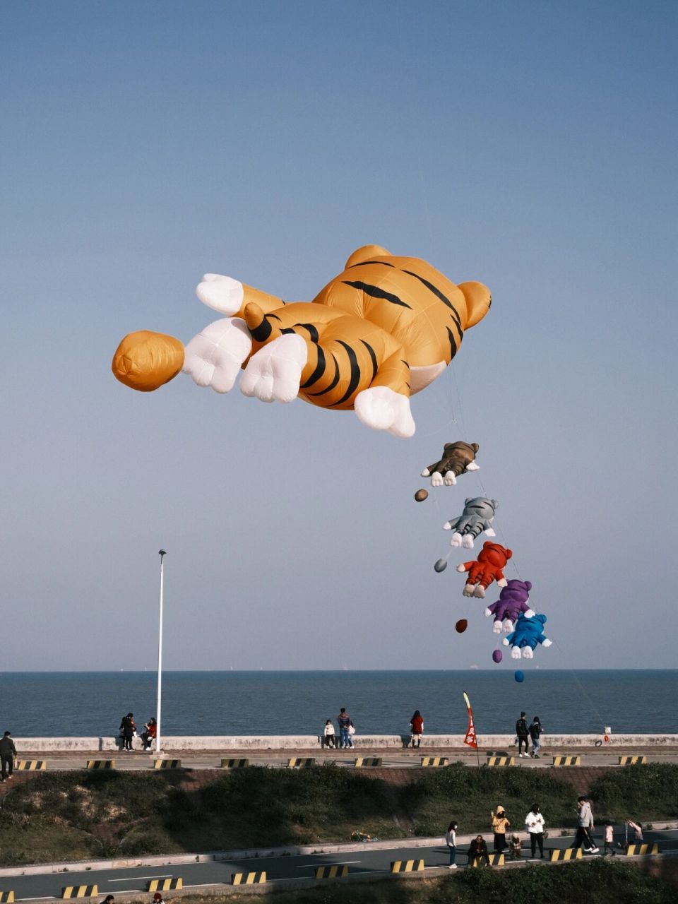 汕头东海岸·巨型风筝·满天的海鲜  	 过年的时候去汕头 特地跑去