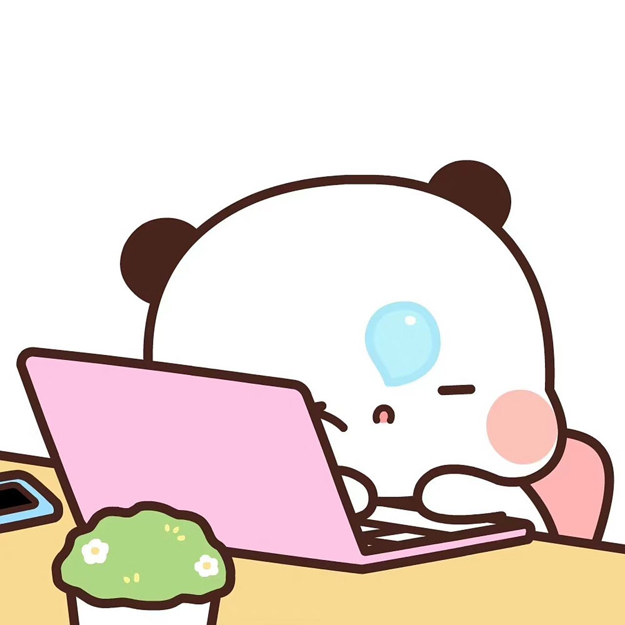 熊猫一二头像 原创作者:黄小b