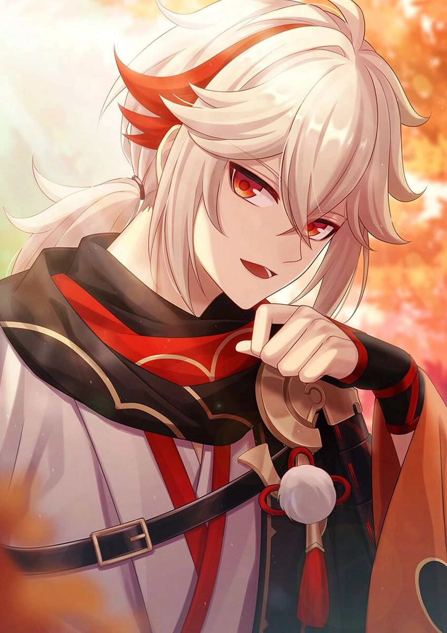 枫原万叶 壁纸 原神 咱就说万叶好帅没意见吧