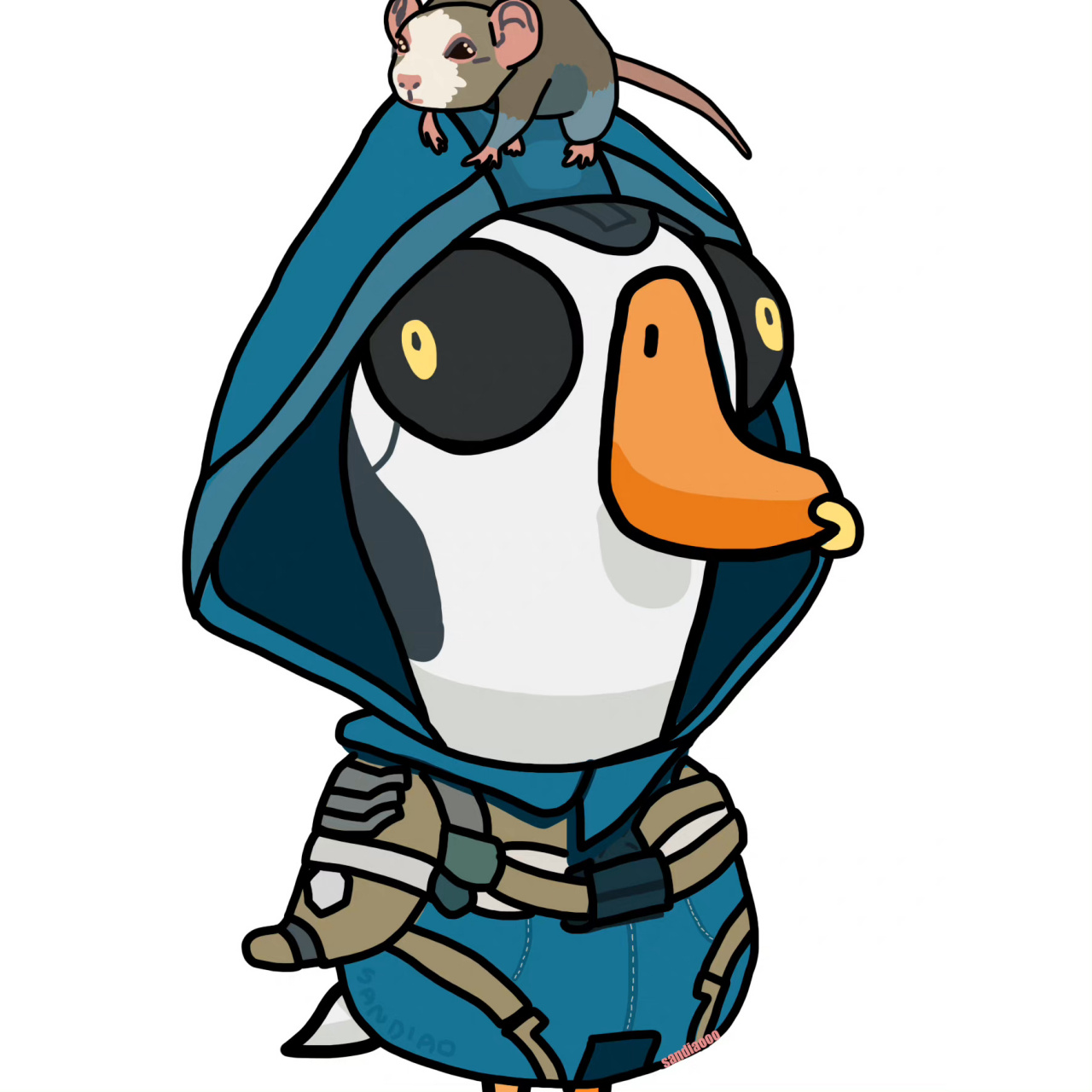 apex鹅鸭杀头像 apex鸭鸭众神之父赐予我力量 	 取自