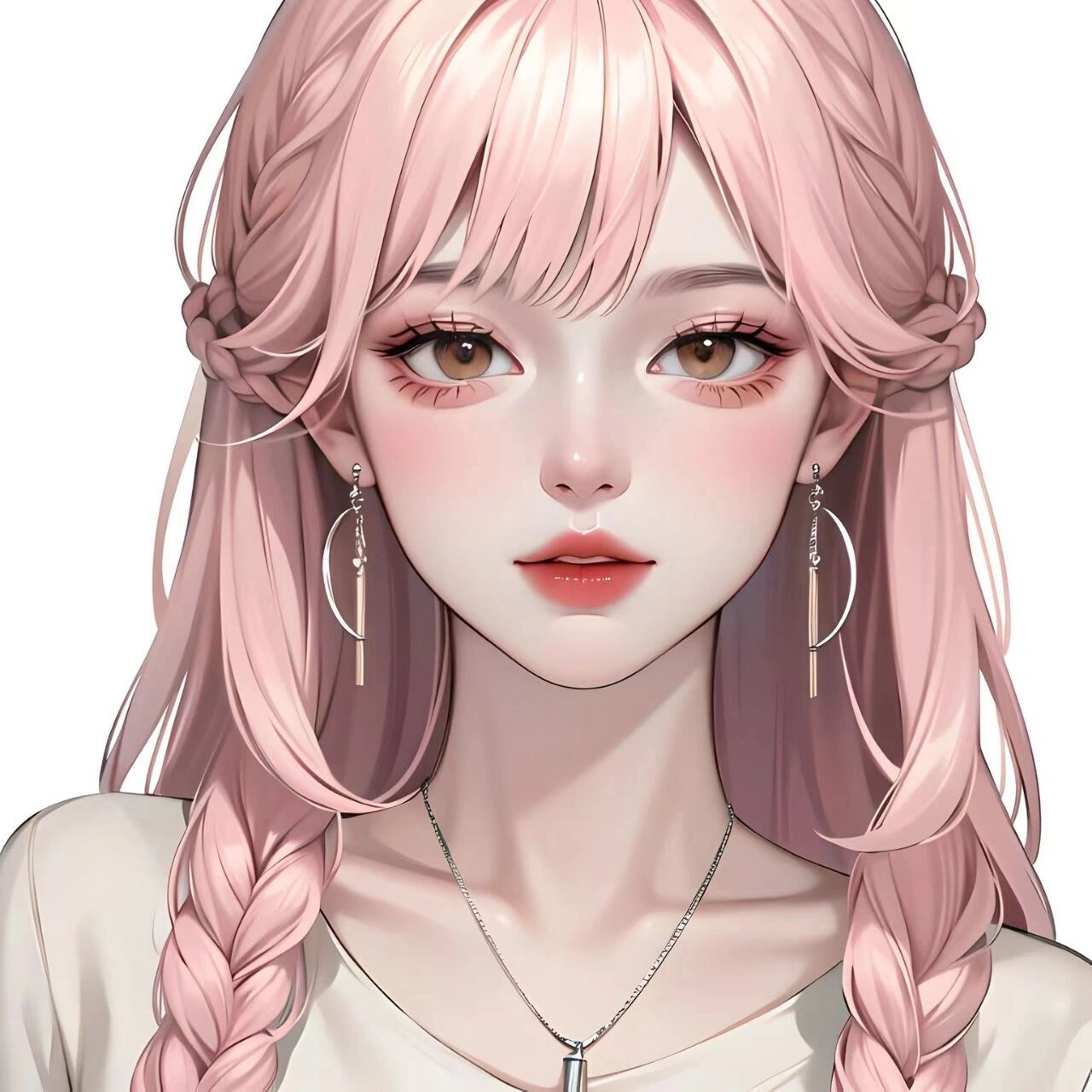 粉色系|樱花粉美女头像.第二弹