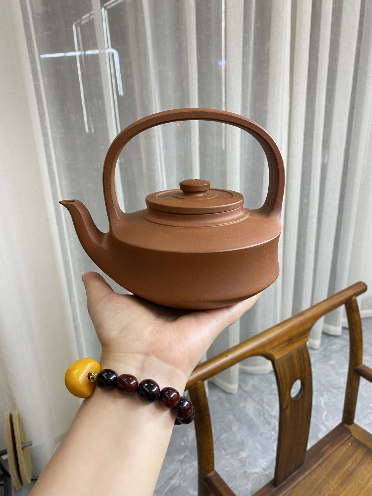 顾景舟款|提璧提梁壶