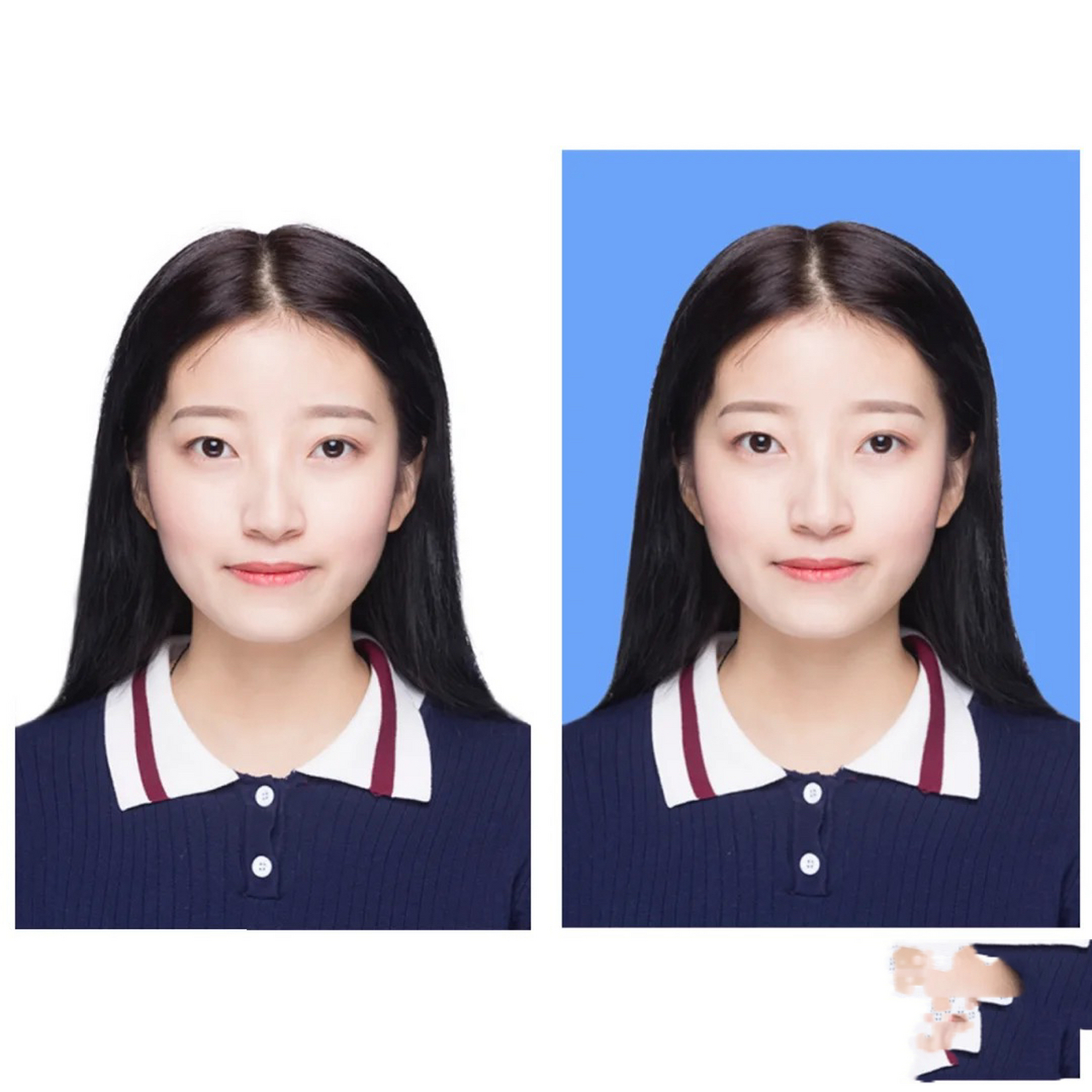 证件照改红白蓝底教程 之前有好多人问我一寸照两寸照是给怎么改红白