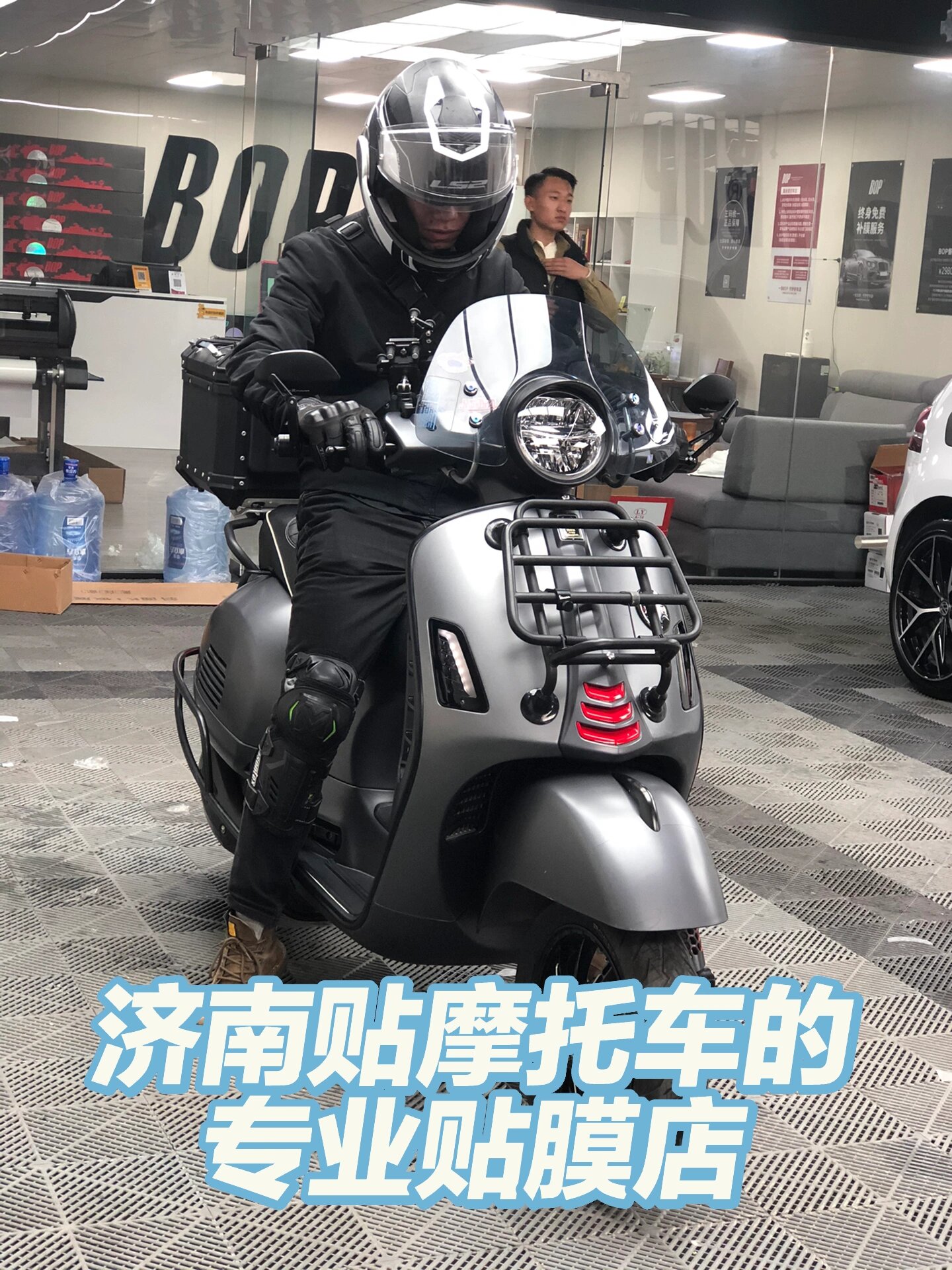 济南摩托车贴膜的专业店