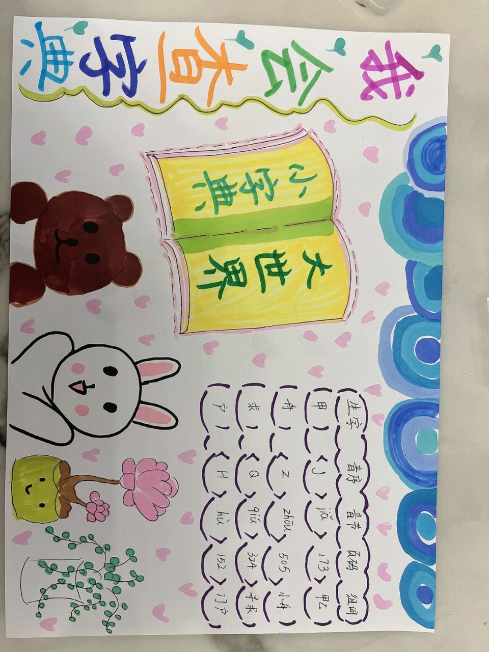 查字典小报一年级 查字典小报一年级